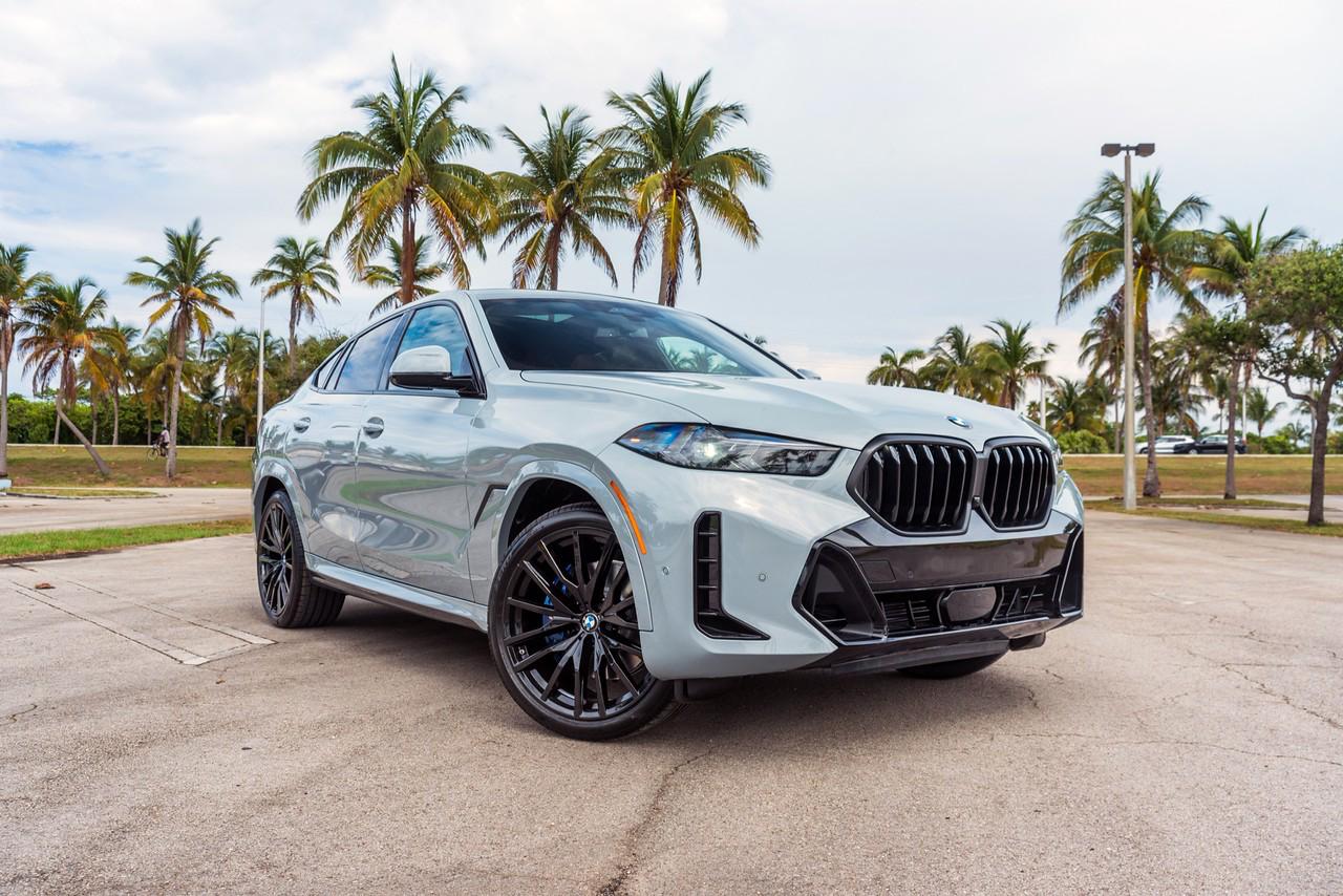 Aluguel BMW X6 Brooklyn Grey 2026 em Miami